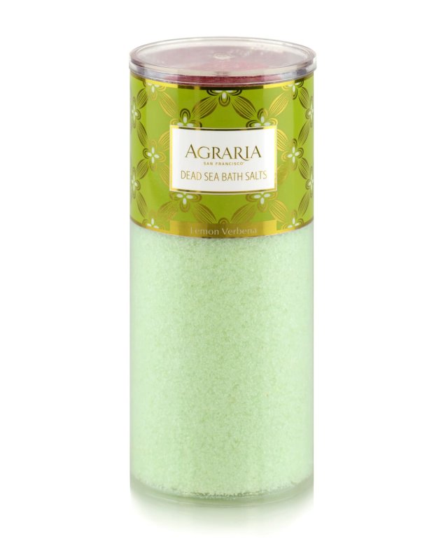 Lemon Verbena Bath Salt Tower, 16 oz./ 454 g
